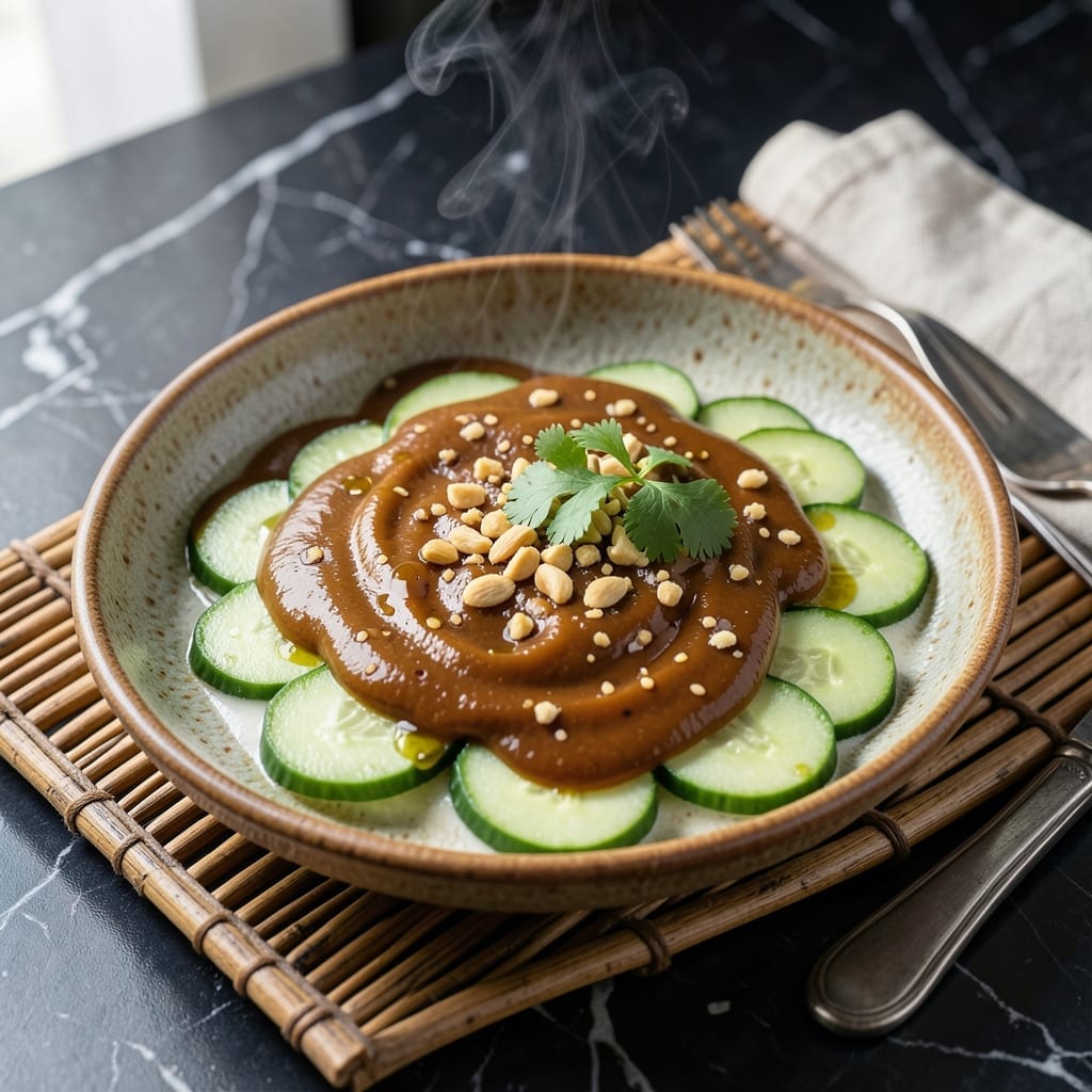 Chinese Satay Sauce Recipe: Peanut-Infused Umami Drizzle