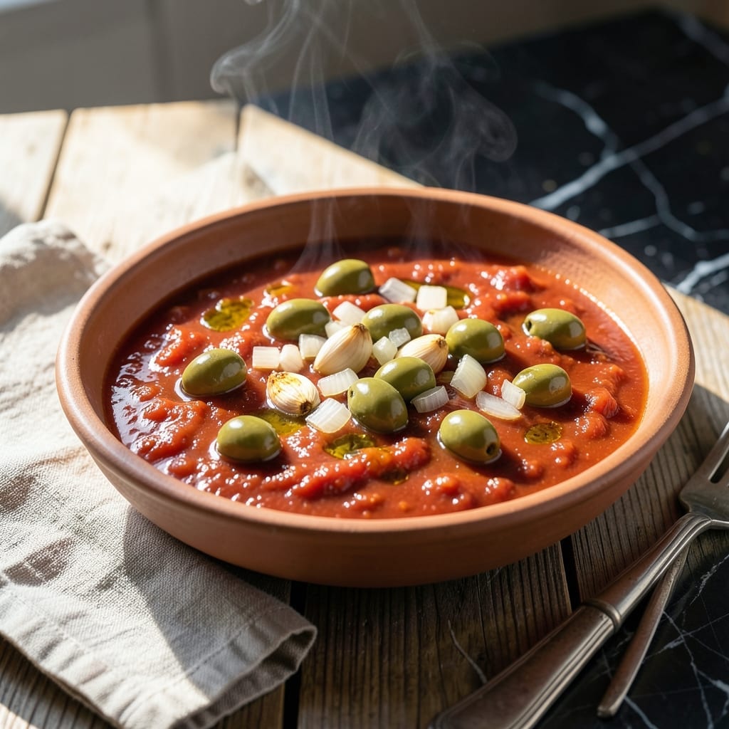 Caldereta Sauce Recipe: Rich Tomato and Olive Depth for Stews