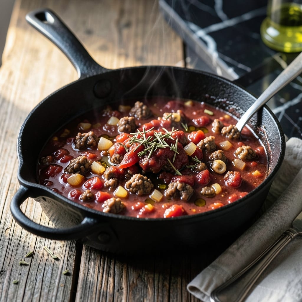Capone Sauce Recipe: Bold Italian Tomato and Meat Fusion