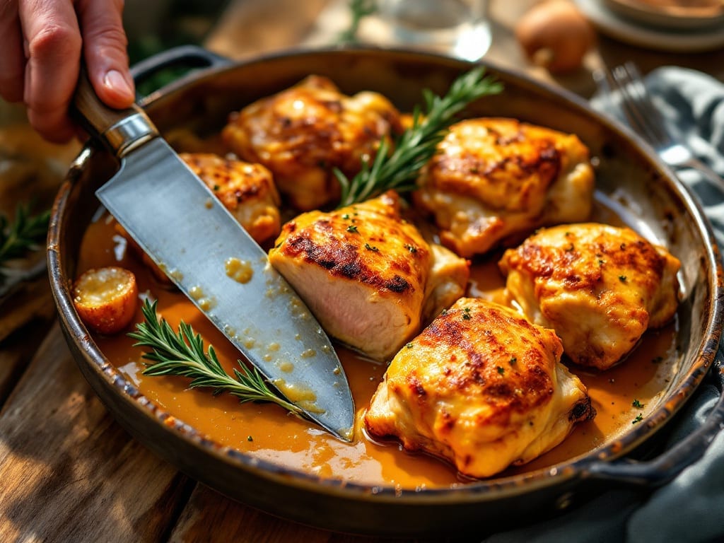 Party Chicken Recipe: Crowd-Pleasing Bites With Buttery Garlic Crisp