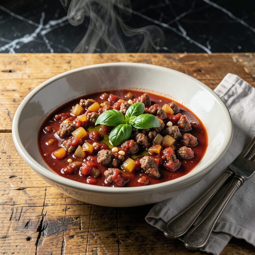 Best Italian Meat Sauce Recipe Ever: Slow-Simmered Richness with San Marzano Tomatoes