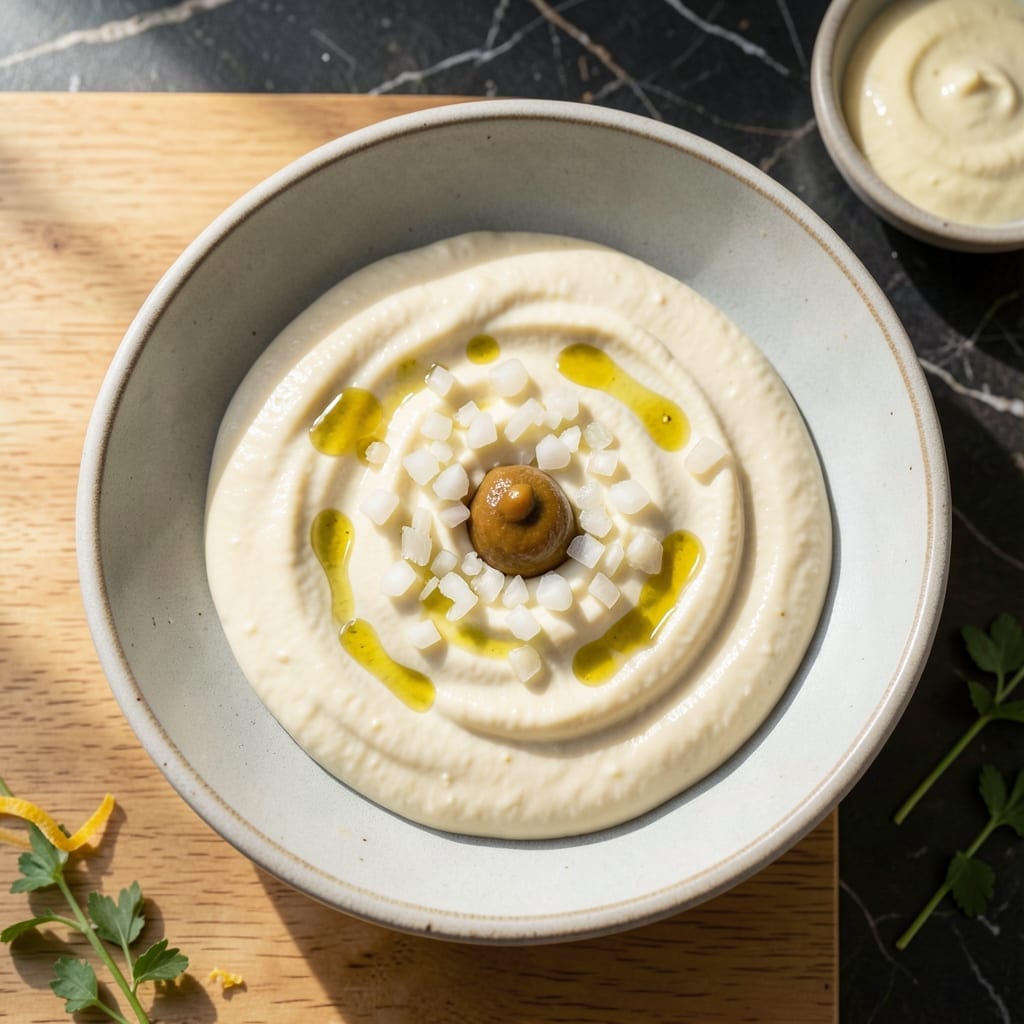 Classic Aioli Sauce Recipe: Garlic-Infused Creamy Emulsion