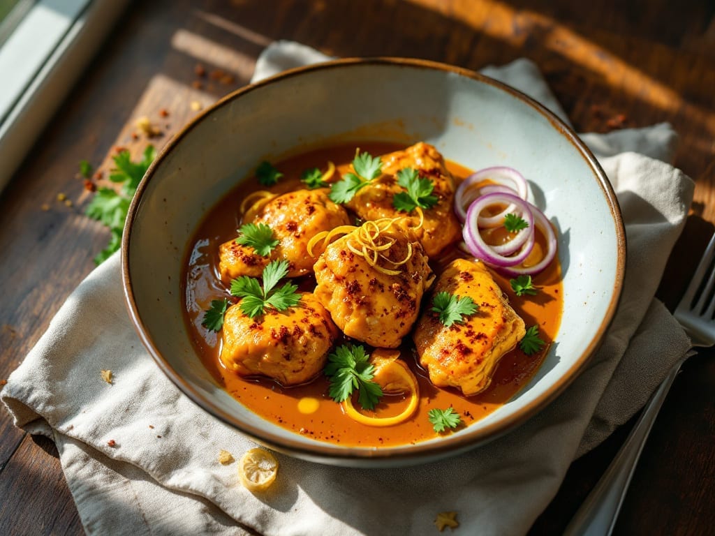 Chicken Curry Recipe: Spiced Yogurt-Braised Tender Bites in 45 Minutes