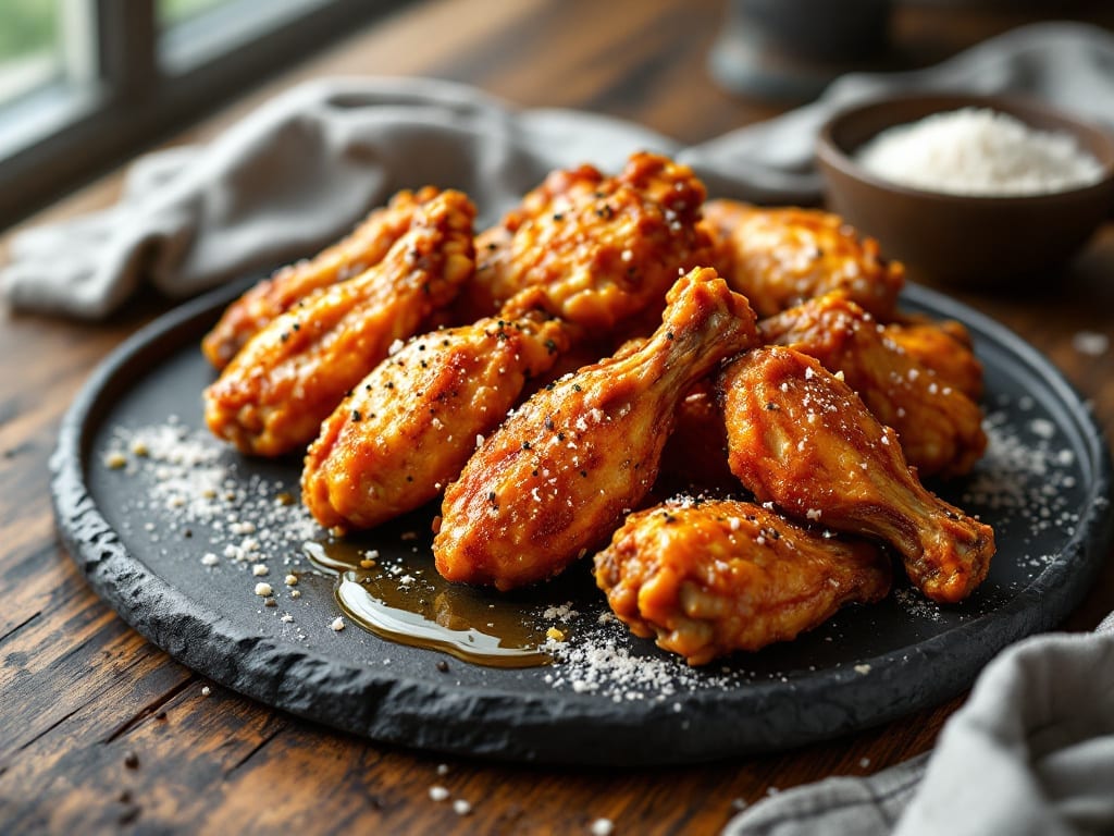 Salted Pepper Chicken Wings Recipe: Crunchy-Spiced Bites With Juicy Centers