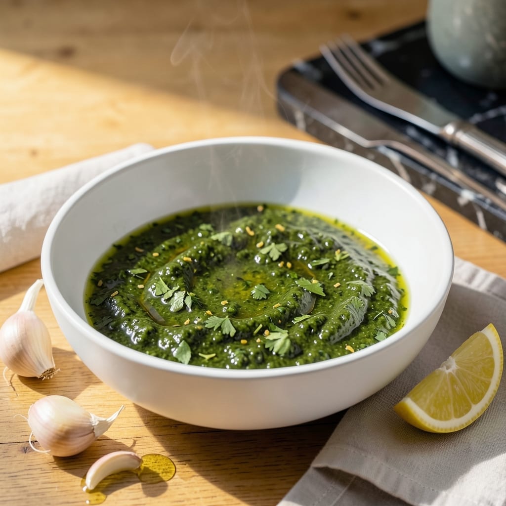 Coriander Sauce Recipe: Bright Herb-Infused Drizzle for Meats and Veggies