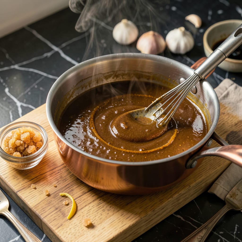 3 mile island sauce recipe example with annotations