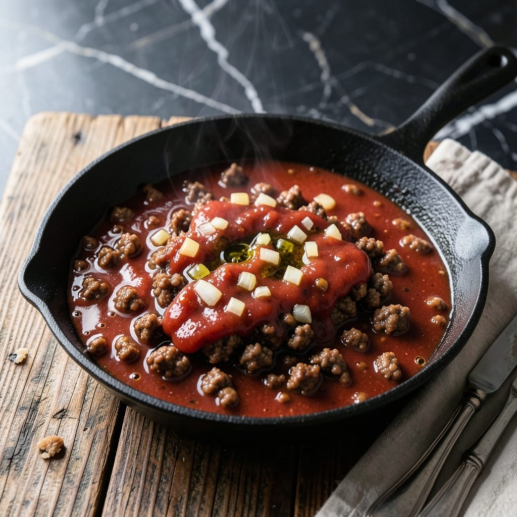 Old Fashioned Hot Dog Sauce Recipe: Tangy Meat-Based Topping for Classic Dogs