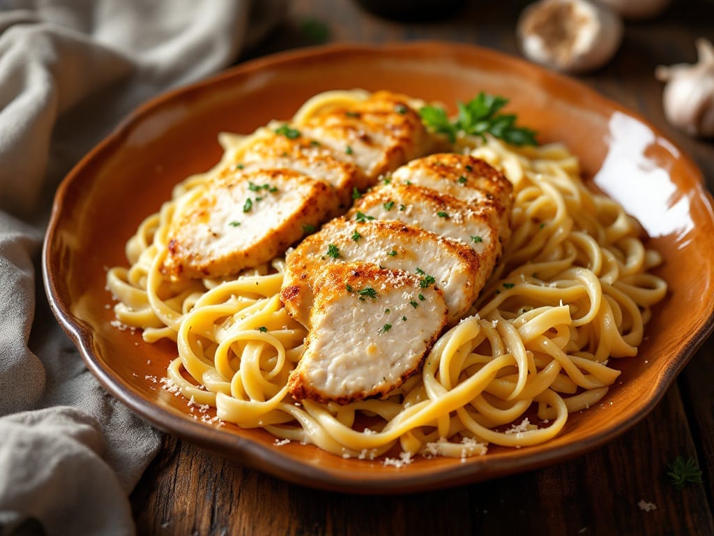 Olive Garden Chicken Alfredo Recipe: Creamy, Crisp-Topped Pasta Magic in One Pan