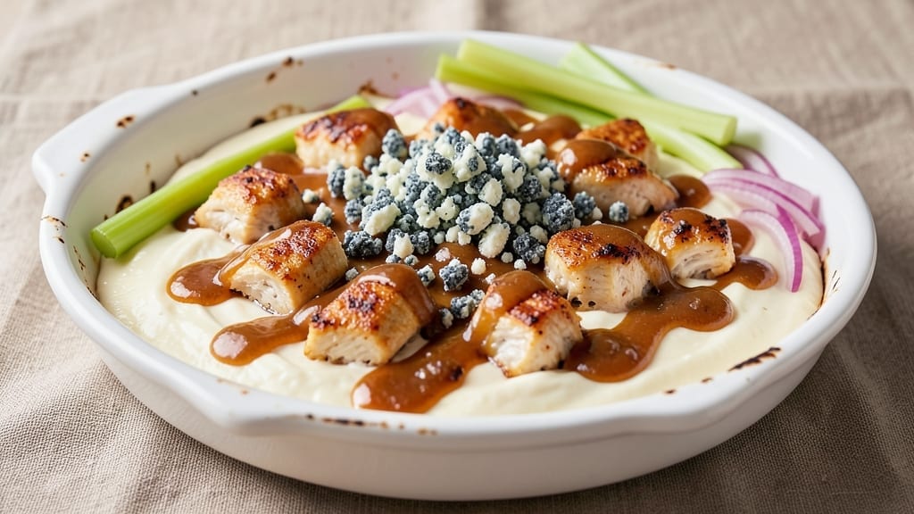Campbell's Buffalo Chicken Dip Recipe: Creamy Spicy Crowd-Pleaser With Crunchy Top