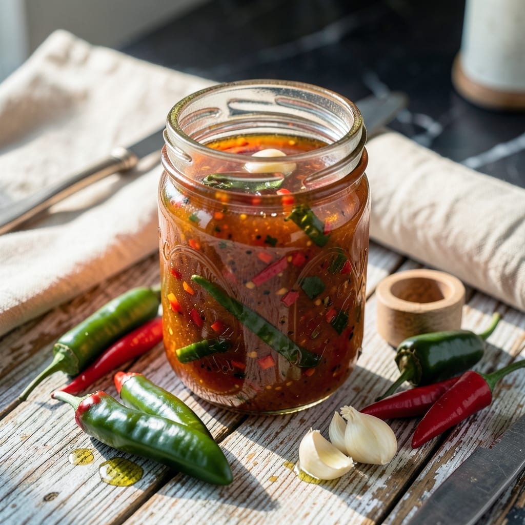 Fresh Hot Sauce Recipe: Fiery Homemade Heat in Every Drop