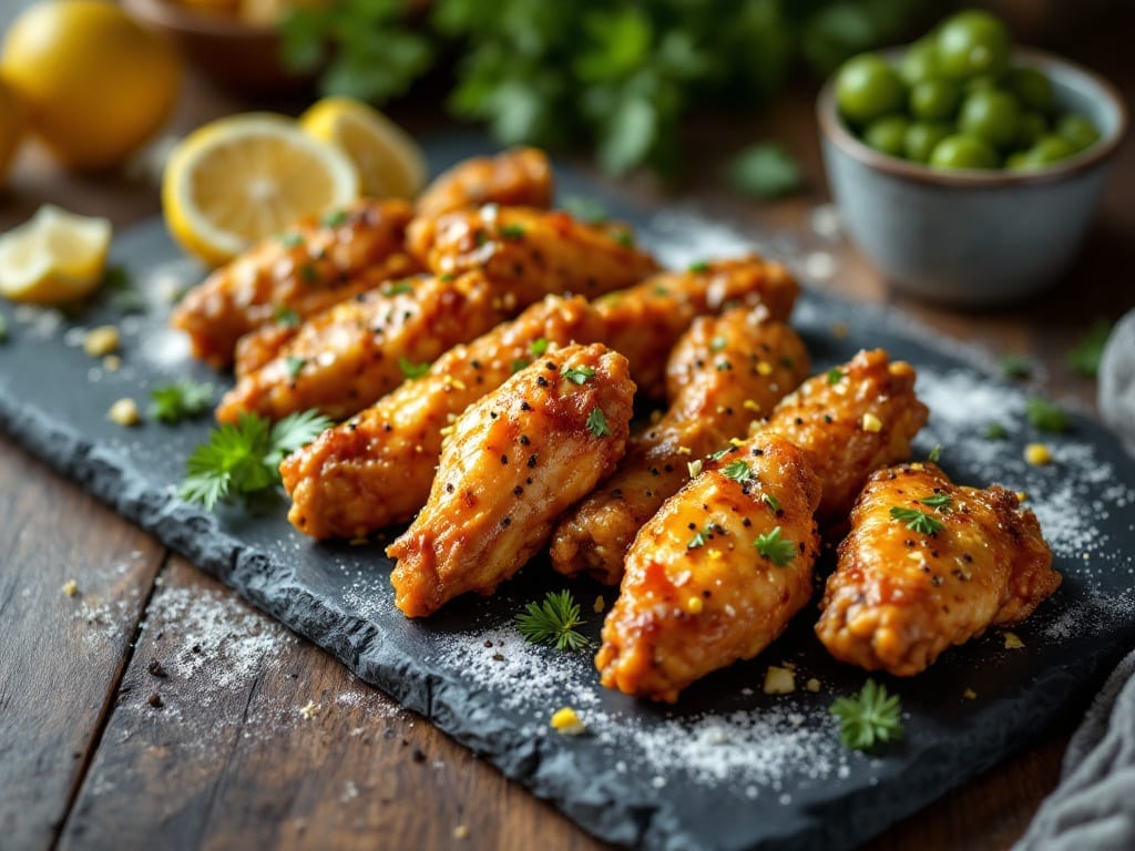 Air Fryer Lemon Pepper Chicken Wings Recipe: Zesty Crunch Without the Grease