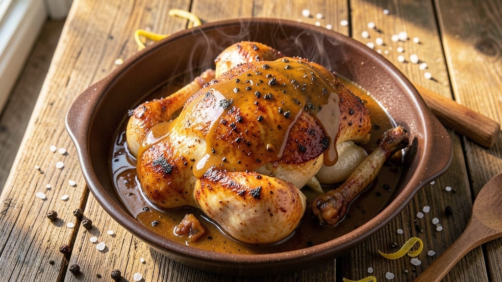Paula Deen's Whole Baked Chicken Recipe: Buttermilk Brine Secret for Juicy, Crispy Skin