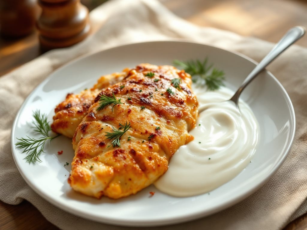 Chicken Huntington Recipe: Sour Cream Crispy Crust With Juicy Centers Chicken Huntington Recipe: Sour Cream Crispy Crust With Juicy Centers