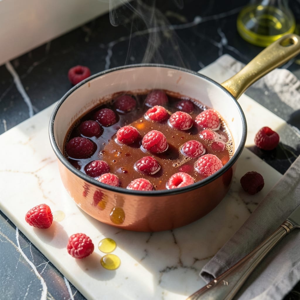 Rasberry Sauce Recipe: Bright Tart Glaze for Desserts