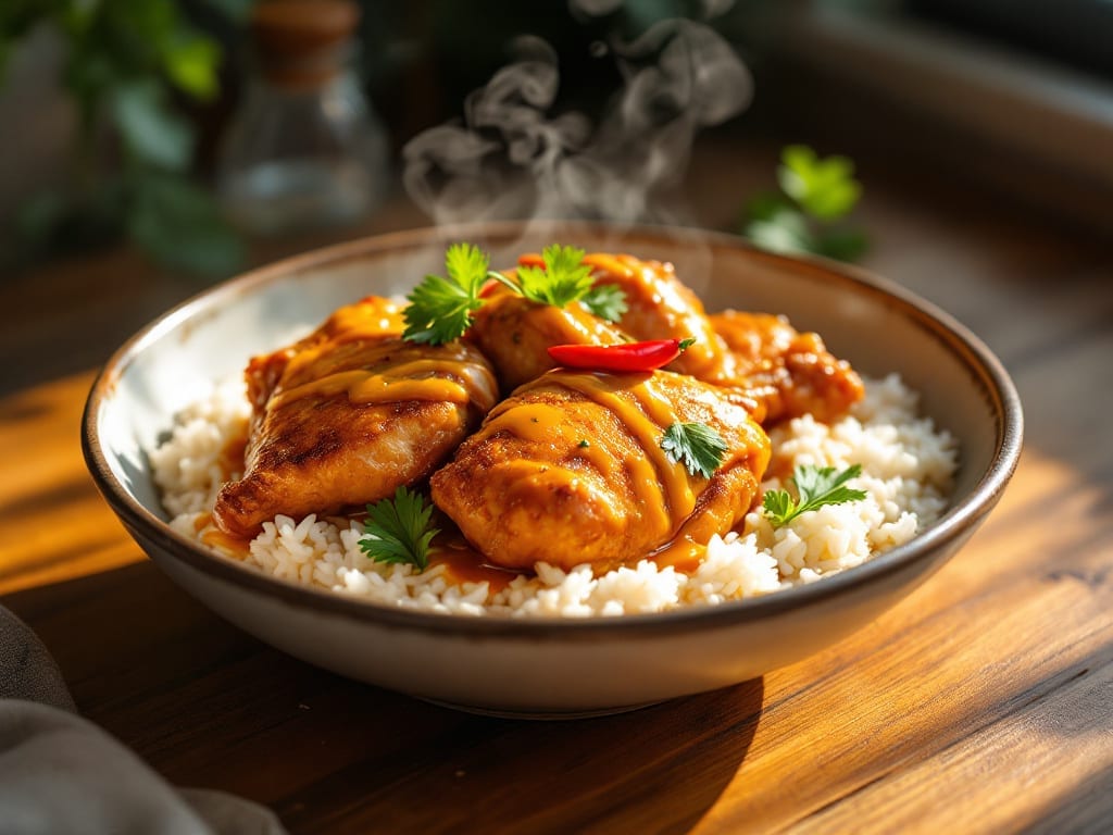 Huli Chicken Recipe: Creamy Yogurt-Marinated Crispy Skin & Juicy Centers