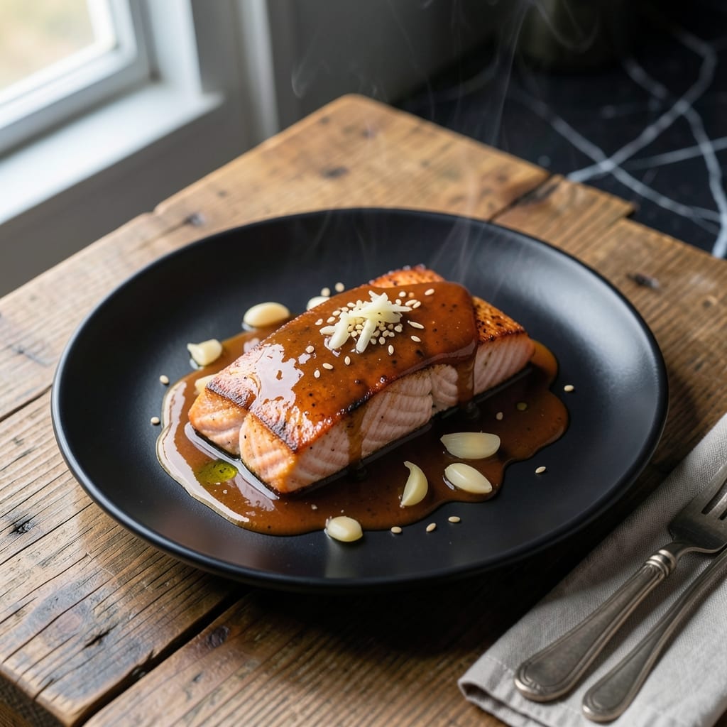 Sweet Salmon Sauce Recipe: Glossy Glaze With Honey and Soy Sweet Salmon Sauce Recipe: Glossy Glaze With Honey and Soy