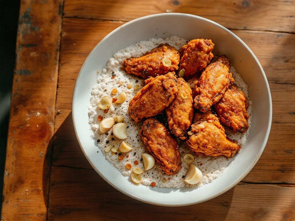 Fried Chicken Wings Recipe: Double-Dredge Crunch That Stays Crispy for Hours