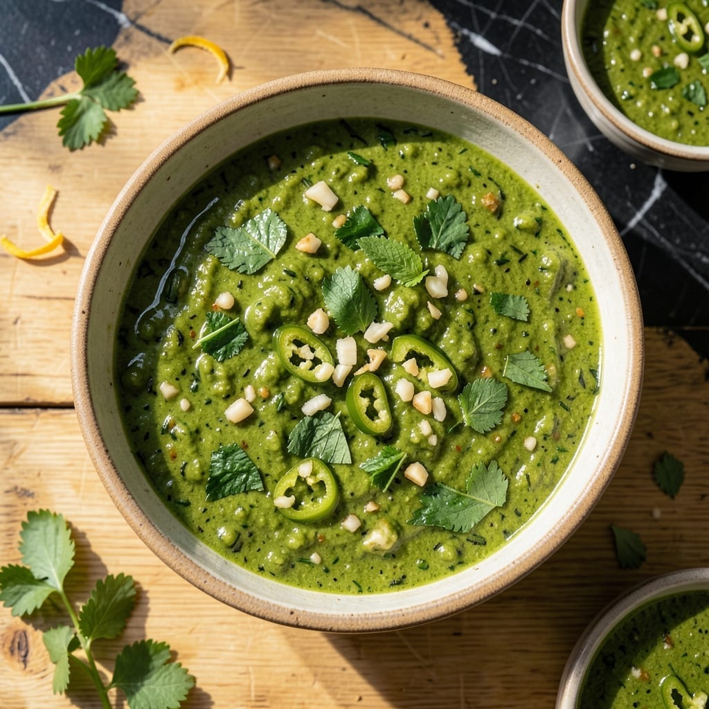 Indian Green Sauce Recipe: Vibrant Herb and Spice Blend Indian Green Sauce Recipe: Vibrant Herb and Spice Blend