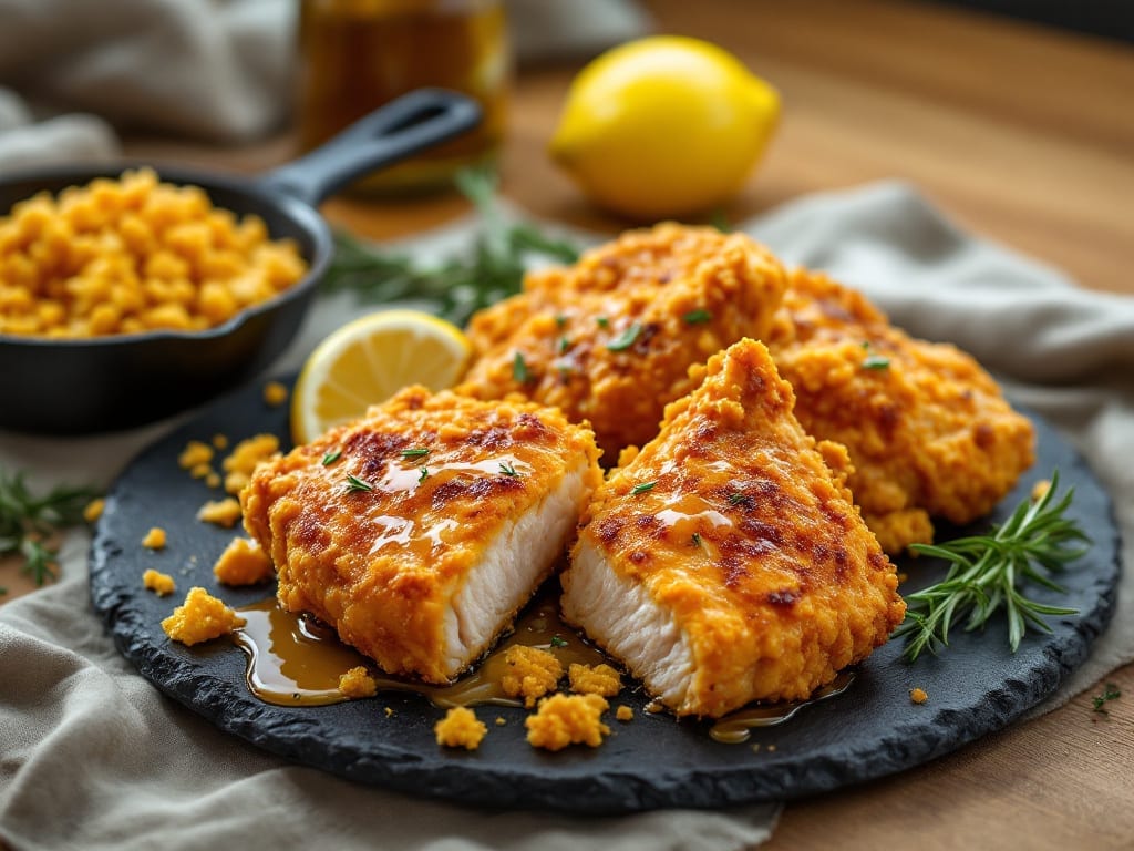 Baked Chicken KFC Recipe: Crispy Coating That Stays Crunchy All Night