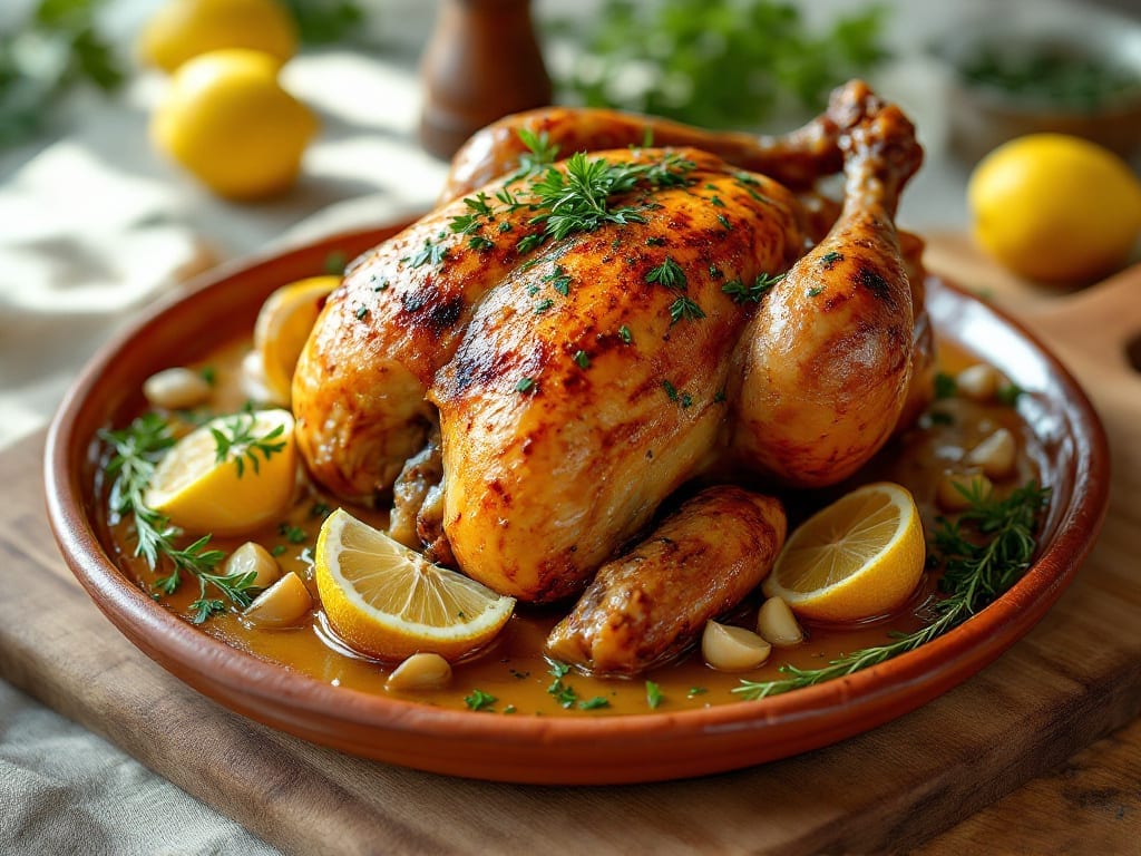 Greek Chicken Recipe: Lemon-Oregano Roast with Crispy Skin Secrets