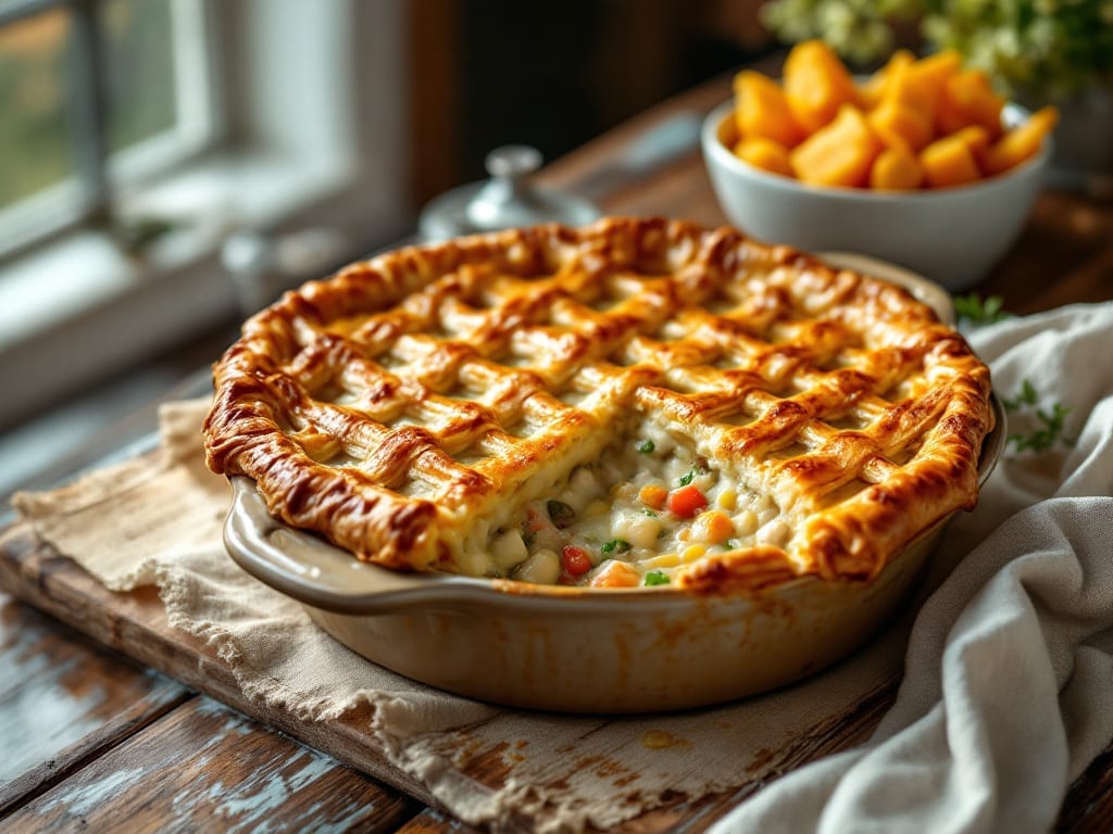 Copycat Marie Callender's Chicken Pot Pie Recipe: Golden Crust, Creamy Secret Layers