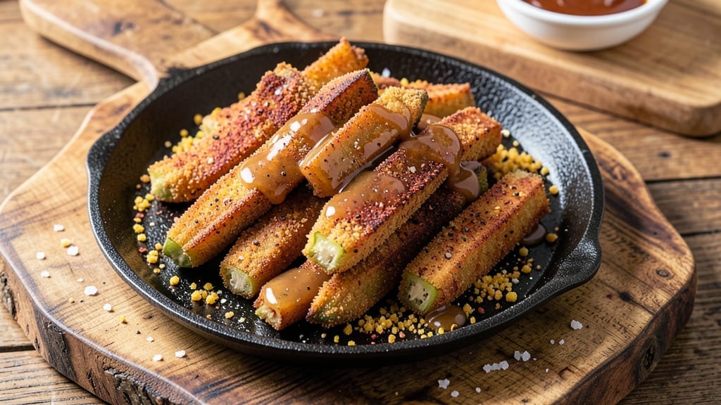 Church's Chicken Fried Okra Recipe: Buttermilk Brined Crunch With Smoky Paprika Heat