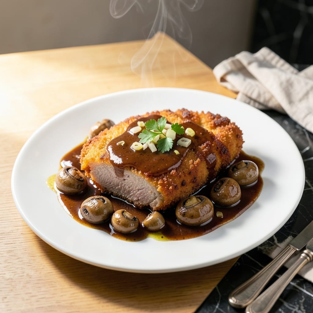 Jager Sauce For Schnitzel Recipe: Traditional German Mushroom Gravy