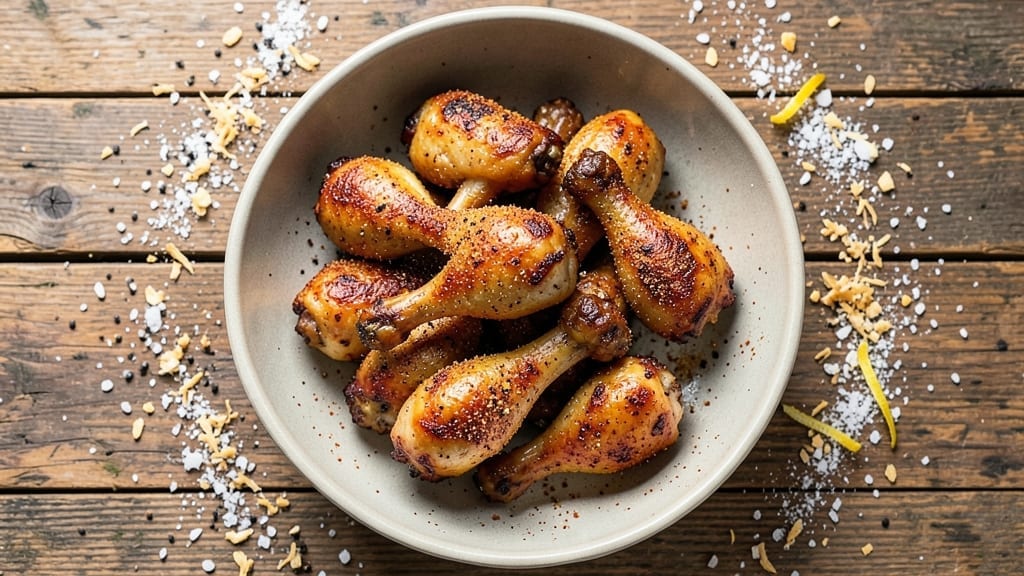 Chicken Wings and Drumsticks Recipe: Smoky Garlic Glaze with Crunchy Crust
