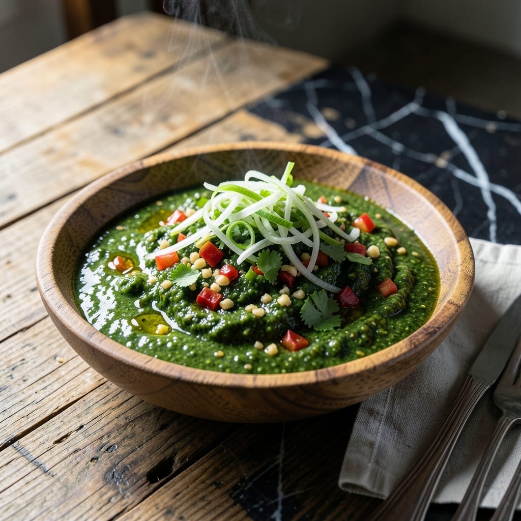 Bacchanal Sauce Recipe: Trinidadian-Style Spicy Green Condiment