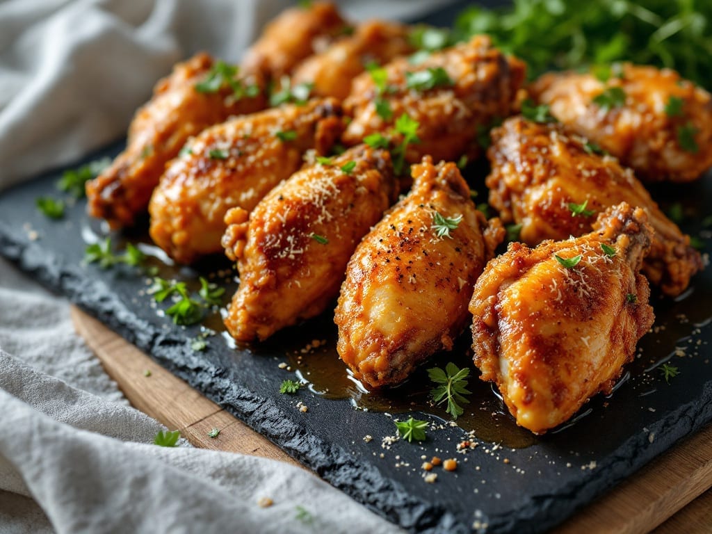 Oven Bake Chicken Wings Recipe: Crispy Parmesan Crust Without Deep Frying