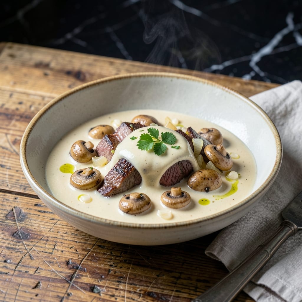 Creamy Stroganoff Sauce Recipe: Velvety Mushroom-Infused Richness Creamy Stroganoff Sauce Recipe: Velvety Mushroom-Infused Richness