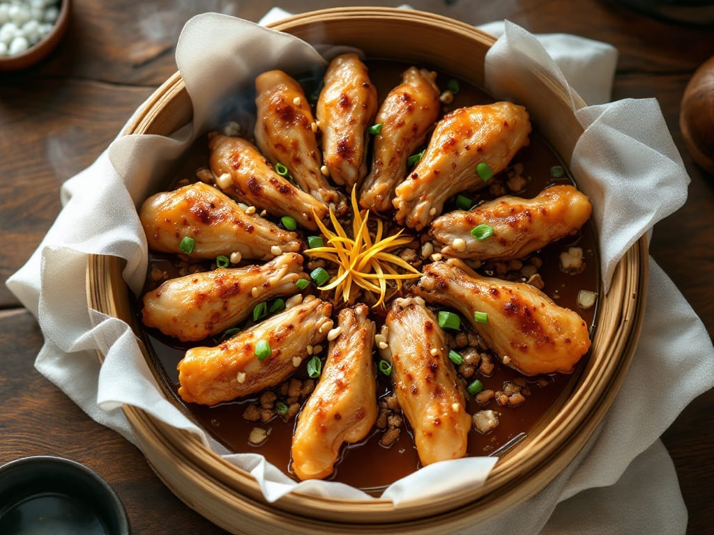 Chicken Feet Dim Sum Recipe: Crispy-Skinned Gelatinous Delight in Steamed Buns Chicken Feet Dim Sum Recipe: Crispy-Skinned Gelatinous Delight in Steamed Buns