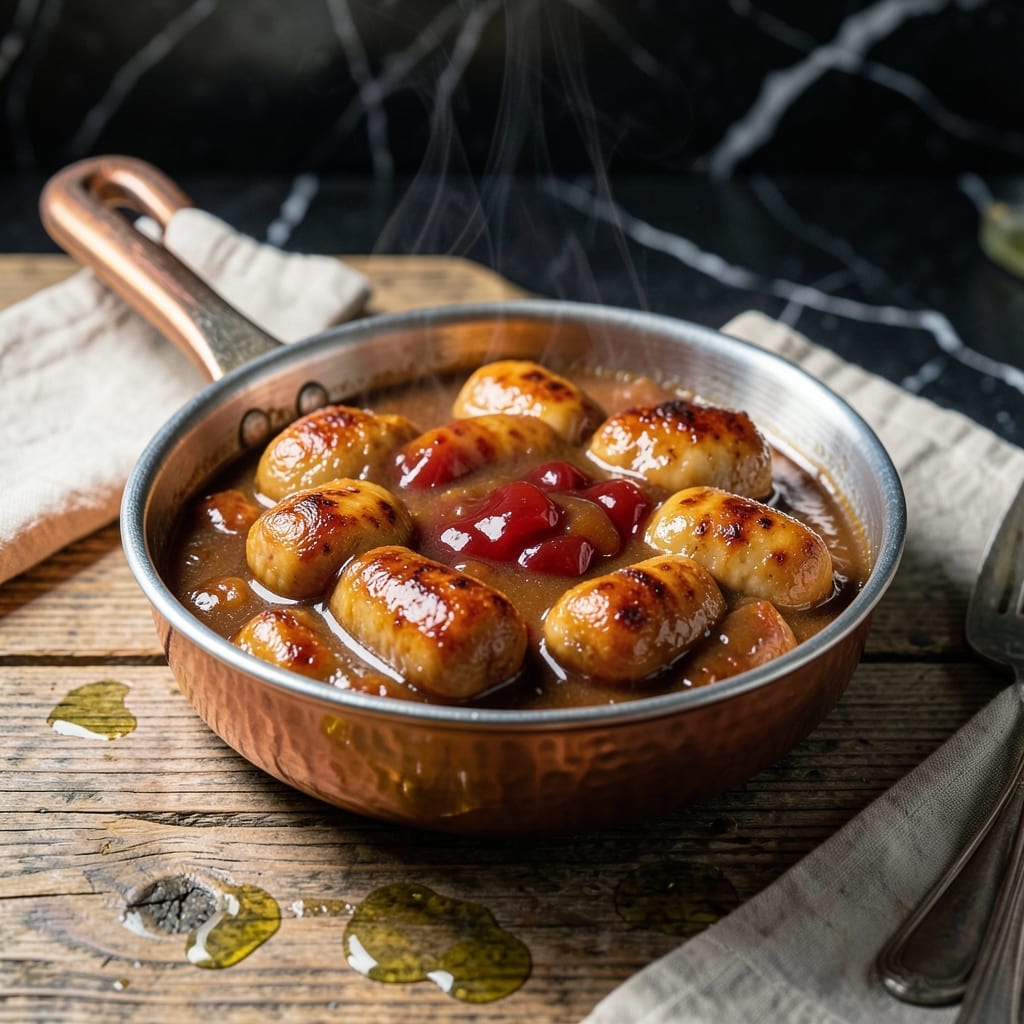 Cocktail Sausage Sauce Recipe: Rich and Savory Glaze for Party Bites
