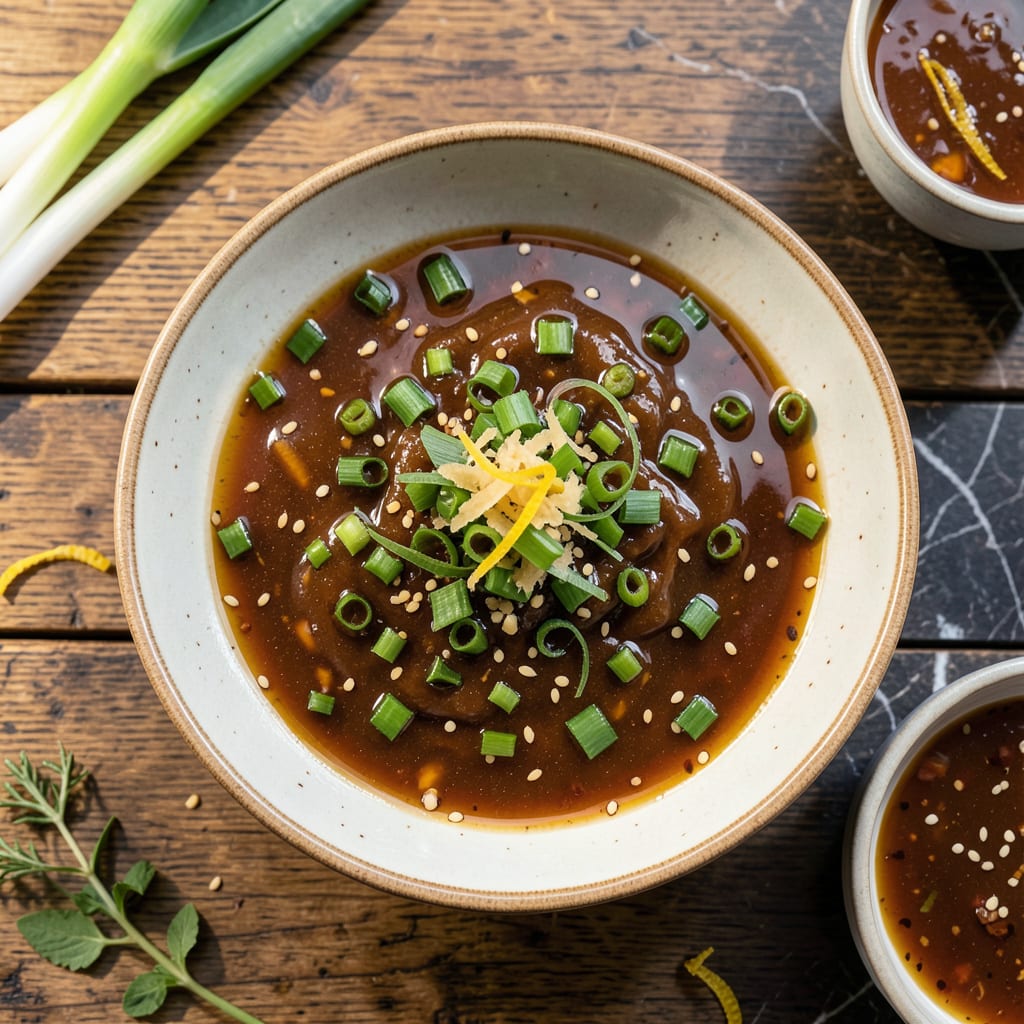 4 Season Scallion Sauce Recipe: All Purpose Umami Boost example with annotations
