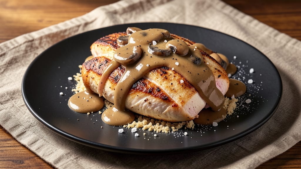Campbell's Mushroom Chicken Recipe: Pan-Seared Crispy Bites with Umami-Rich Gravy