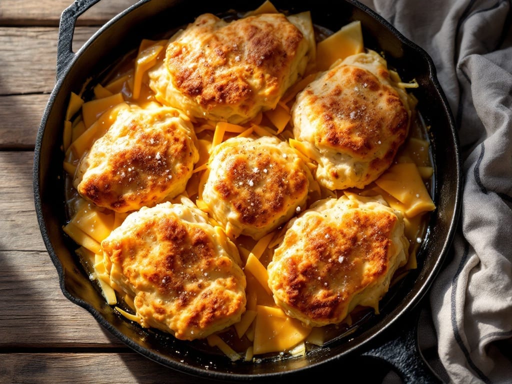 Original Bisquick Chicken Recipe: Buttery Crisp Biscuit-Topped Bites