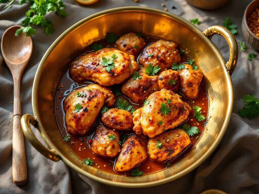 Bangladeshi Chicken Recipe: Fragrant Yogurt and Mustard Seed Magic