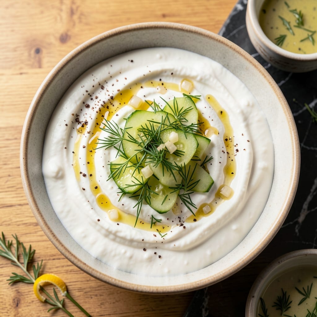 Tzatziki Sauce Recipe: Cool Cucumber and Garlic Yogurt Dip