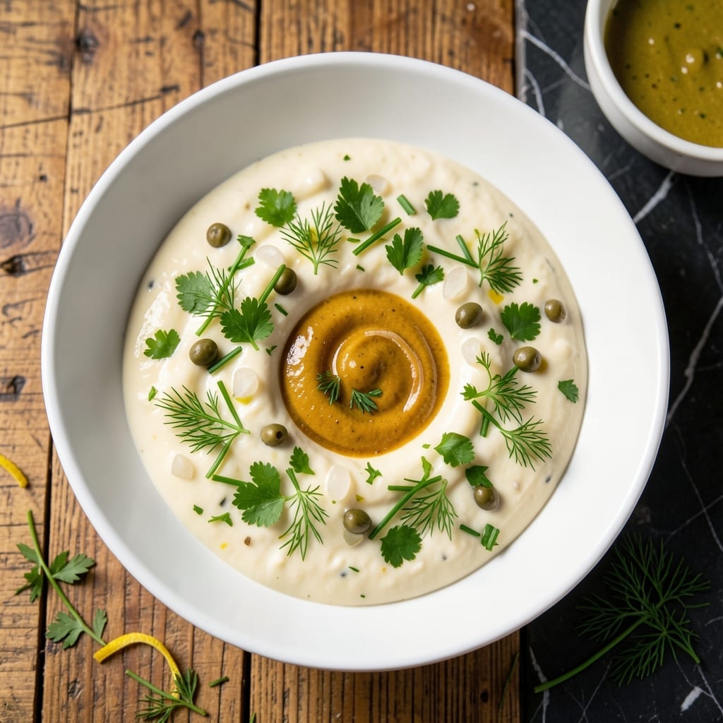 Remolaude Sauce Recipe: Classic French Mayonnaise With Herb Infusion