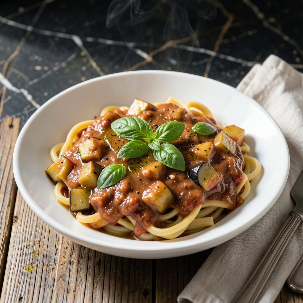 Eggplant Pasta Sauce Recipe: Slow-Simmered San Marzano Depth
