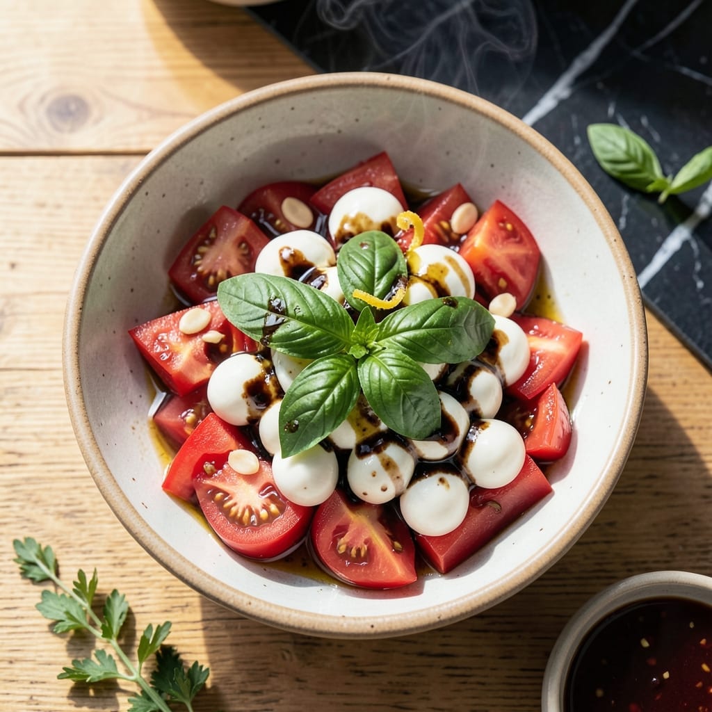 Caprese Sauce Recipe: Fresh Basil and Tomato Elegance