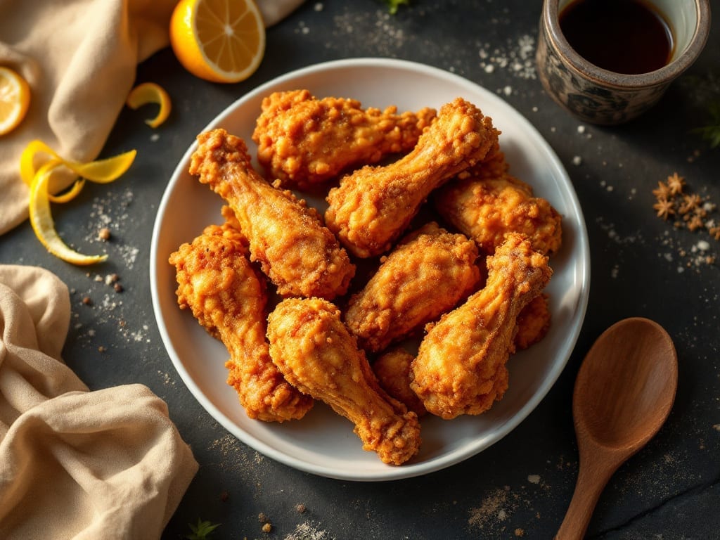 KFC-Style Fried Chicken Drumsticks Recipe: Crispy, Golden Crunch Without the Oil