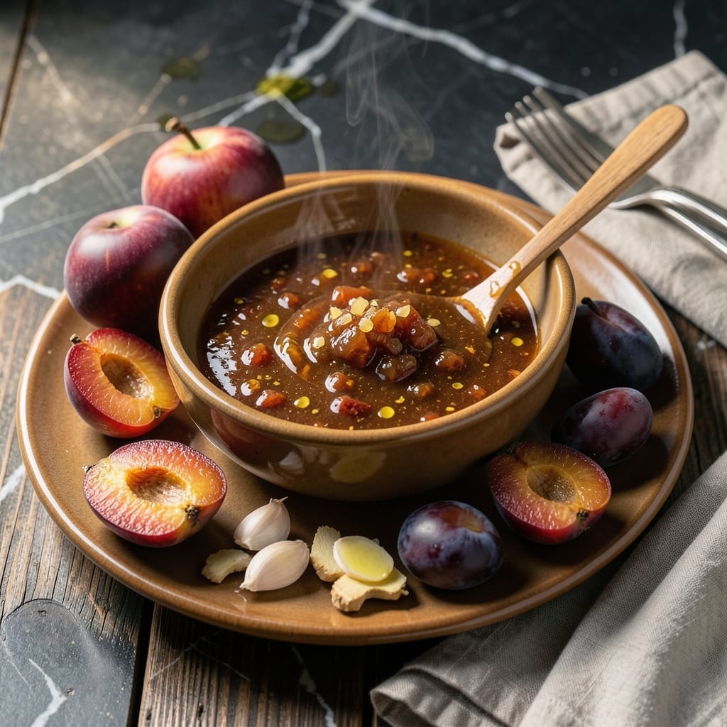 Old Fashioned Sweet Plum Sauce Recipe: Tangy Depth for Duck and Drizzling