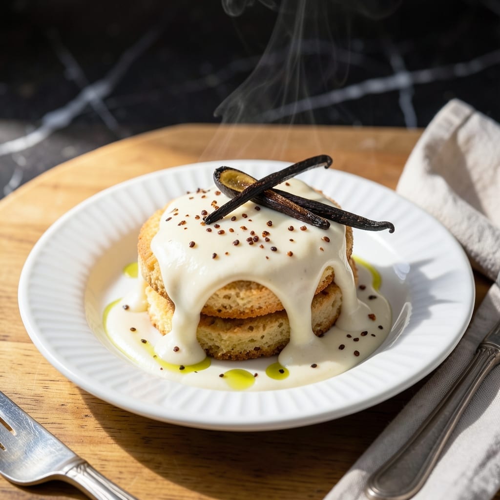 Sweet Bechamel Sauce Recipe: Silky Vanilla-Infused Custard Base