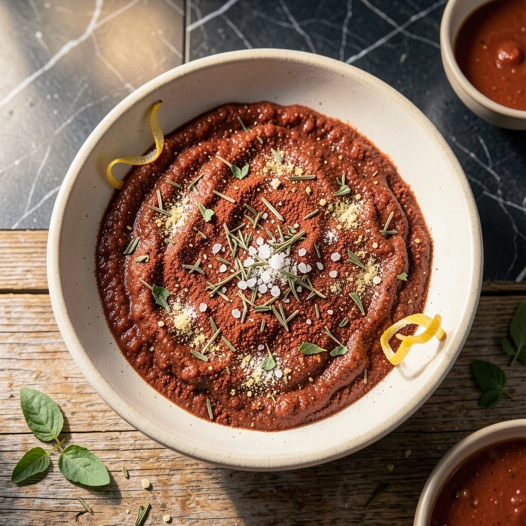 Dry Pizza Sauce Recipe: Concentrated Tomato Flavor for Long Shelf Life