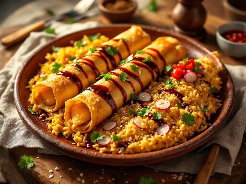 Chicken Flautas Recipe: Crispy Tortilla Wraps With Creamy Cheese Stuffing