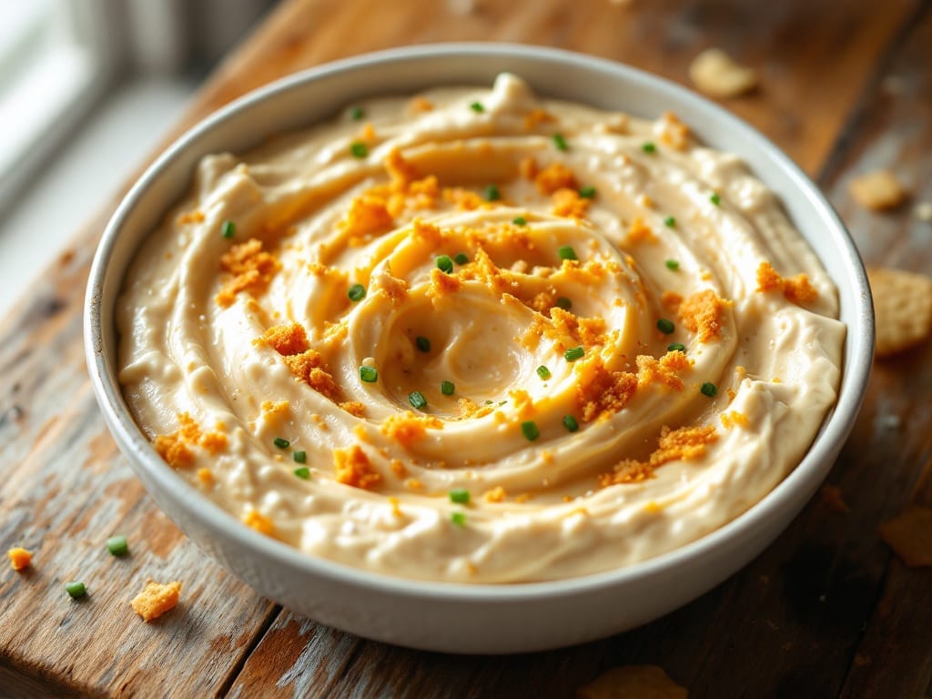 Chicken Wing Dip Recipe with Canned Chicken: Crispy-Topped Creamy Cheese Magic