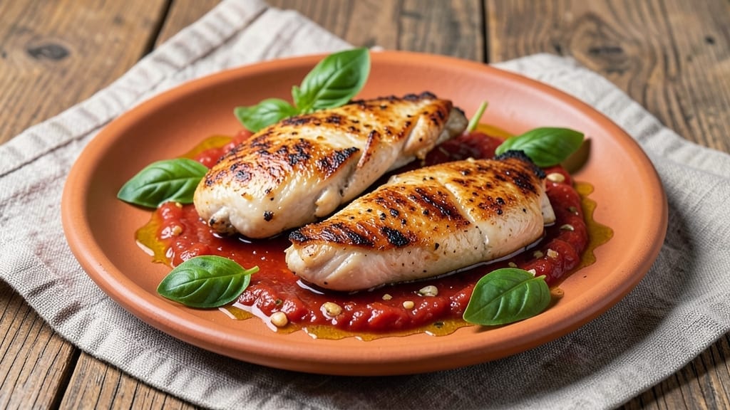 Chicken Vesuvio Recipe: Creamy Tomato-Basil Sauce With Crispy Breadcrumbs