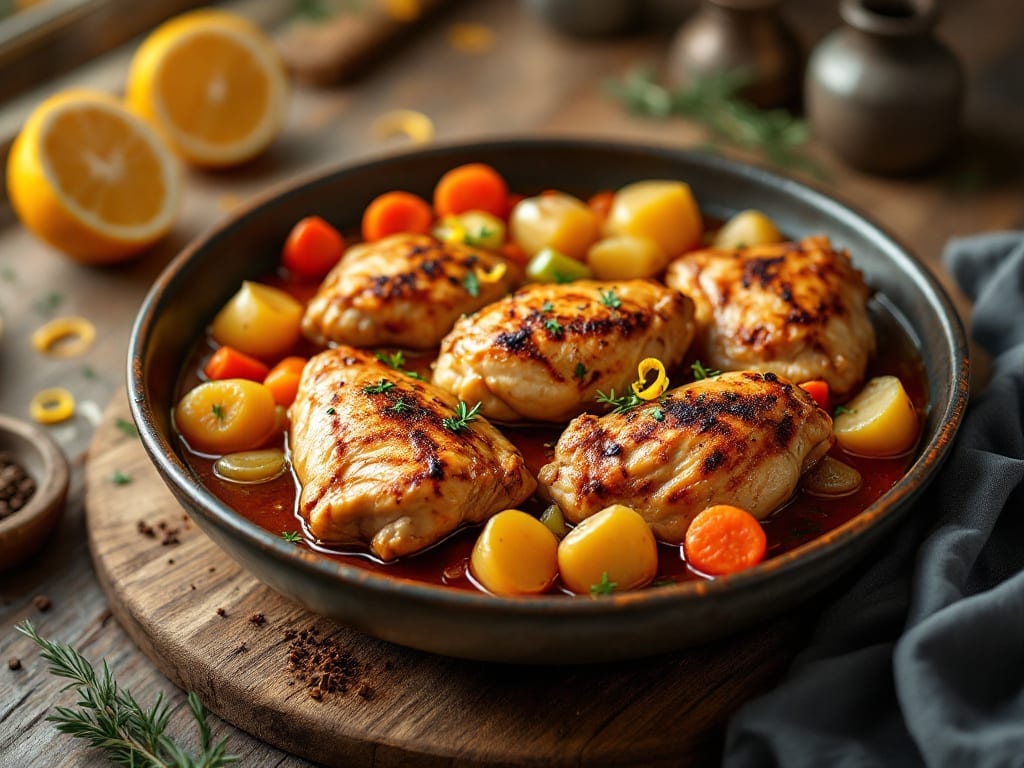 Chicken Stew Recipe: Deep-Savory Braise With Tender Vegetables Chicken Stew Recipe: Deep-Savory Braise With Tender Vegetables