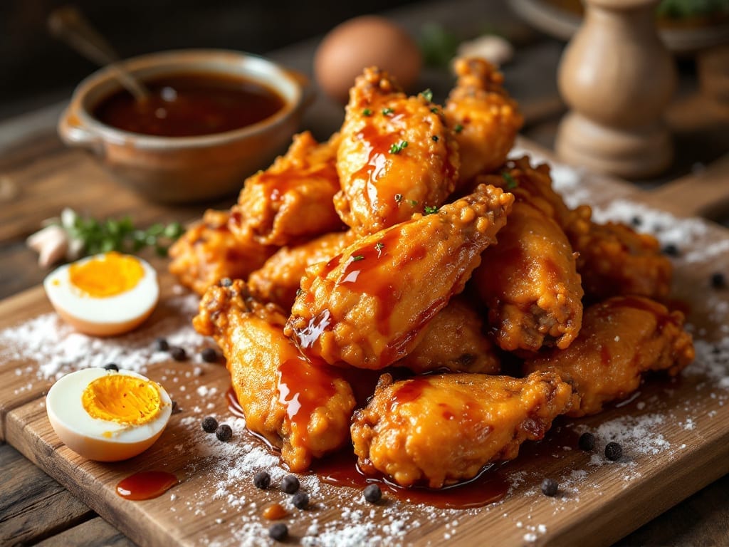 Boiled Chicken Wings Recipe: Smoky Garlic Butter Crisp-Skin Surprise